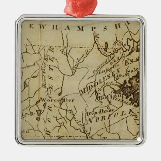 マサチューセッツ3 メタルオーナメント (正面)