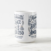 マサチューセッツ:アメリカ生誕250年 コーヒーマグカップ (中央)