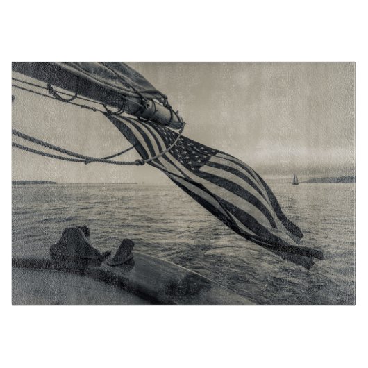 マサチューセッツ、グロスターのスクーナー船のフェスティバル5 カッティングボード (正面)