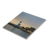 マサチューセッツ、グロスター、アニスカム、アニスカム タイル (側面)