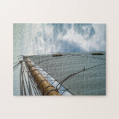 マサチューセッツ、グロスター、スクーナーフェスティバル4 ジグソーパズル (横)