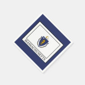 マサチューセッツ スタンダードカクテルナプキン (角)