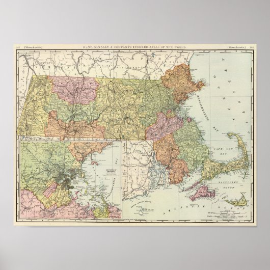 マサチューセッツ ポスター (正面)