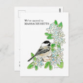 マサチューセッツ ポストカード (正面/裏面)