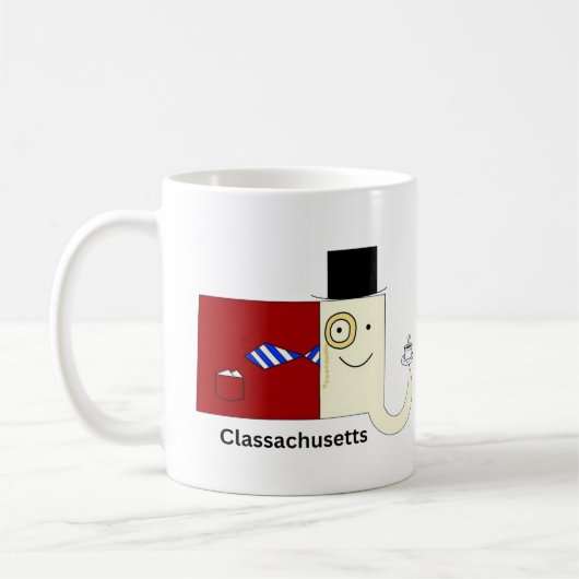 マサチューセッツ・マグカップ コーヒーマグカップ (左)
