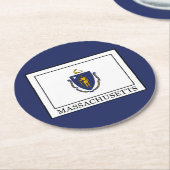マサチューセッツ ラウンドペーパーコースター (アングル)