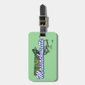 マサチューセッツ ラゲッジタグ (正面縦)