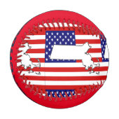 マサチューセッツ 野球ボール (正面左)