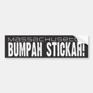 マサチューセッツBumpah Stickah! バンパーステッカー