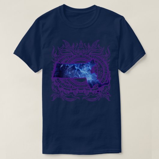 マサチューツマンダラ Tシャツ (デザイン正面)
