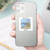 マサトランのスカイライン上空のパラセーリング シール (スマートフォン)