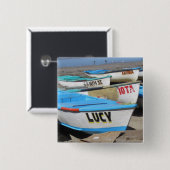 マサトラン魚釣りボート 缶バッジ (正面&裏面)