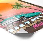 マサトラン メキシコ 旅行ポスター フォトプリント            (角)
