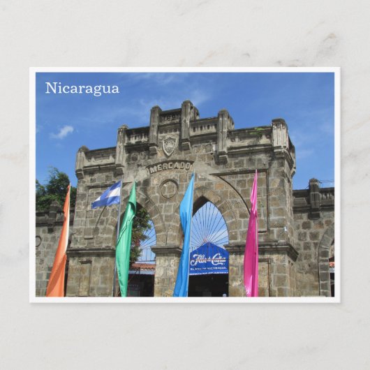 マサヤ市場 ポストカード (正面)