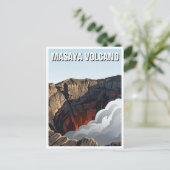 マサヤ火山 ポストカード (スタンド正面)