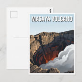 マサヤ火山 ポストカード (正面/裏面)