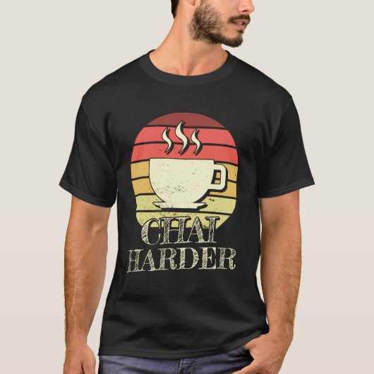 マサラチャイハードチャイティー Tシャツ (正面)