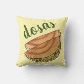 マサラドサスサウスインディアンフードキュイジーズポテトドサ クッション (正面)