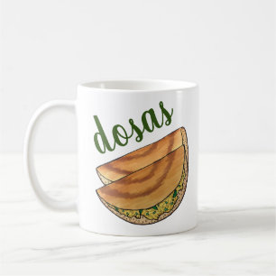 マサラドサスサウスインディアンフードキュイジーズポテトドサ コーヒーマグカップ