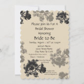 マサラフローラブライダルシャワー 招待状 (正面)