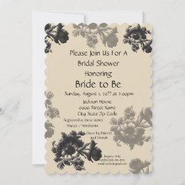 マサラフローラブライダルシャワー 招待状