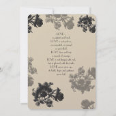 マサラフローラ結婚ス 招待状 (裏面)