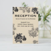 マサラ フローラ ウェディング レセプション 招待状 (スタンド正面)