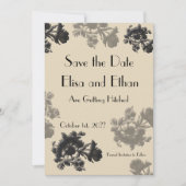 マサラ フローラ セーブ・ザ・デート 招待状 (正面)