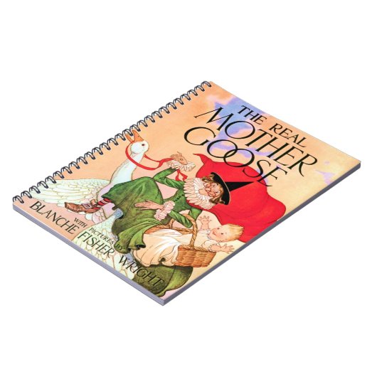 マザクラシックーグースの本の表紙 ノートブック (左側)