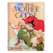 マザクラシックーグースの本の表紙 ノートブック (正面)