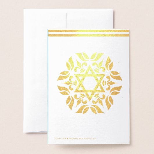マザルトフオフィシャルマンダラユダヤ人 箔カード (裏面封筒付き)