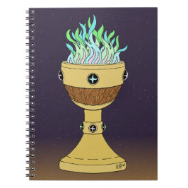 マザーとチャリスを組み合わせた魔法の薬 ノートブック