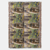 マザーとベビークオッカ、ブランケット スローブランケット (正面縦)