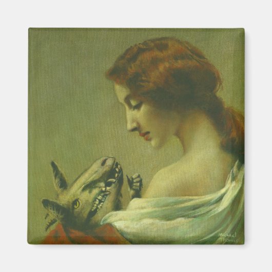 マザーとベビーデビルチャンリング マグネット (正面)