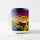 マザーアルメニア・マグ ツートーンマグカップ (正面左)