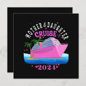 マザーアンドドータークルーズ2024 招待状 (正面/裏面)