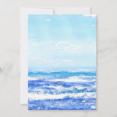 マザーアンドベイビードルフィン　オーシャン　ベイビーシャワービンゴ 招待状 (裏面)