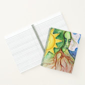 マザーアースガイア女神 ノートブック (内部)