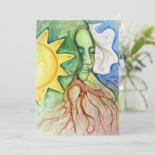 マザーアースガイア女神 招待状 (スタンド正面)