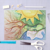 マザーアースガイア女神 薄葉紙 (クラフト)