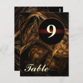 マザーアーステーブル番号はがき ポストカード (正面/裏面)