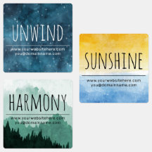 マザーアース必須油ローラボトルラベル