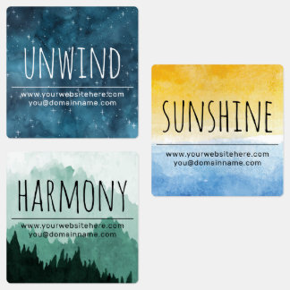 マザーアース必須油ローラボトルラベル ラベル