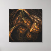 マザーアース抽象芸術アートキャンバスプリントプリント キャンバスプリント (正面)