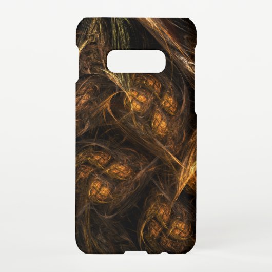 マザーアース抽象芸術アートマット SAMSUNG GALAXYケース (裏面)