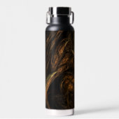 マザーアース抽象芸術アート ウォーターボトル (正面)