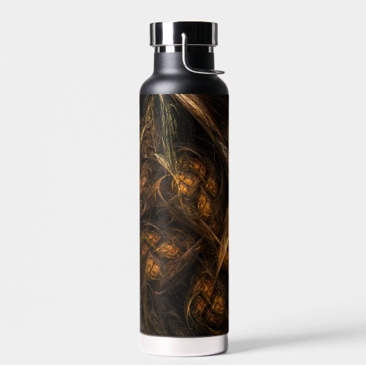 マザーアース抽象芸術アート ウォーターボトル (左面)