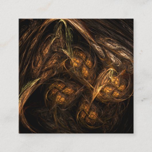 マザーアース抽象芸術アート エンクロージャーカード (正面)