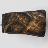 マザーアース抽象芸術アート ゴルフヘッドカバー (正面)