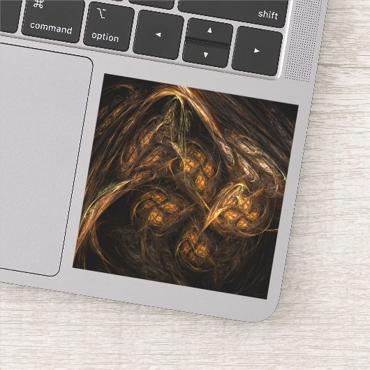 マザーアース抽象芸術アート シール (詳細)